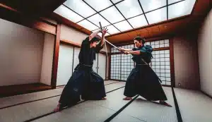 2 pratiquants d'Aïkido