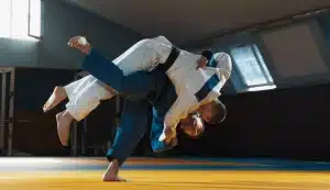 2 pratiquants de judo